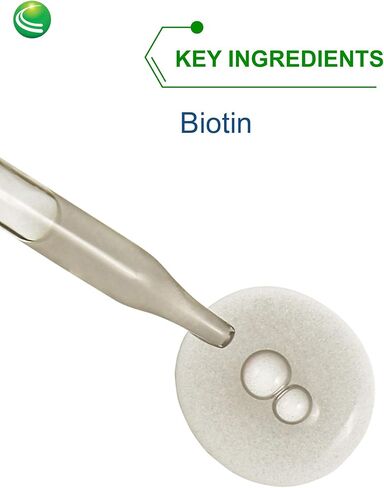 نوترا بيوجينيسيس - بيوتين 5000 - قطرات بيوتين فيتامين ب السائل للبشرة والشعر والغدة الكظرية وصحة المناعة - 2 أونصة in Kuwait