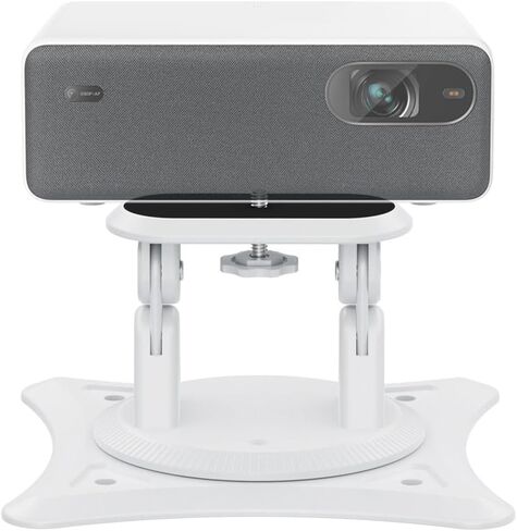 Multi-Angle Projector Stand, Aluminum Desktop Projector Stand Adjustable 360° Tilt for Mini Projector, Table Projector Stand with 1/4" Screw Used for Indoor/Outdoor in Saudi Arabia