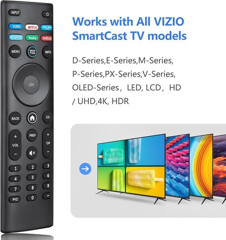 Voice Remote Control Replacement for Fire-TV-Stick/TV Cube and for Insignia/Toshiba/Pioneer/AMZ Fire Smart TVs in Kuwait
