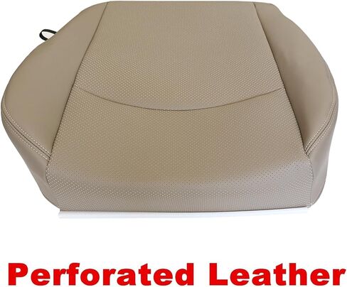GXARTS Driver Bottom Replacement Seat Cover Dark Gray Compatible with Dodge Ram 1500 2500 3500 4500 5500 Laramie SLT with Leather Sport Power Wagon Single-Cab Crew-Cab Quad-Cab MegaCab 2010-2012 in Kuwait