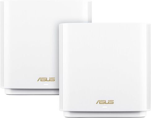 ASUS ZenWiFi Whole-Home Tri-band Mesh WiFi 6E System (ET8 3PK), Coverage up to 7,500 sq.ft, 6600Mbps, new 6GHz band, AiMesh, Lifetime Free Internet Security, Parental Control, EasySetup, Instant Guard in Saudi Arabia