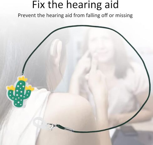 مشابك مساعدة السمع، حبل أذن واحد، مشبك حبل واقي ضد الضياع مع صندوق تخزين، حبل تثبيت للأنشطة الخارجية in Kuwait