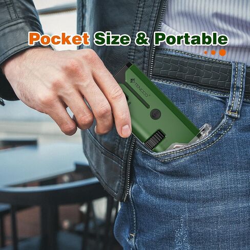 100x-250x Mini Pocket Microscope for Kids Adults, Protable Handheld Microscope with 5 Microscope Slides, Phone Adapter, Miniscope Portable Microscope Kit for Kids Adults Science Lab Education, Blue in Kuwait