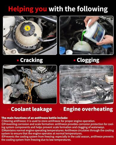 استبدال خزان توسيع خزان استرداد سائل التبريد متوافق مع BMW X5 E70 F15 F85 X6 E71 F16 F86 (مع المستشعر) يستبدل OE 17138621092 17137647290 17137552546 in Kuwait