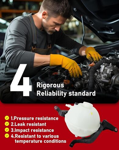 استبدال خزان توسيع خزان استرداد سائل التبريد متوافق مع BMW X5 E70 F15 F85 X6 E71 F16 F86 (مع المستشعر) يستبدل OE 17138621092 17137647290 17137552546 in Kuwait