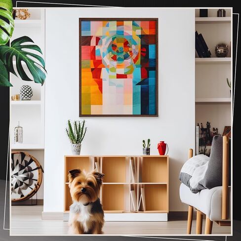 Suzile 2 Pack Floating Frame for Canvas 0.9 in Deep Removable Painting Floater Frame Assembly Required for Oil Paintings Picture Finished Stretched Canvas Artwork Prints(Black,36 x 48 Inch) in Saudi Arabia