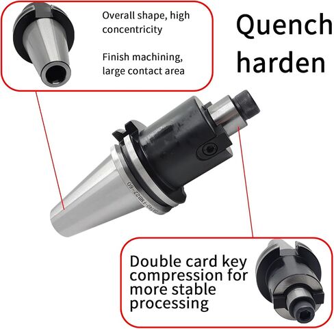R8 FMB22 Face End Mill Arbor، KM12 50-22-4T Face End Milling Shell Cutter، FMB22 Face Mill Mill، R8 7 / 16-20UNF Shank، Face End Mill Arbor، 10 قطع SEKT1204 إدراجات كربيد، مفتاح T20 in Kuwait