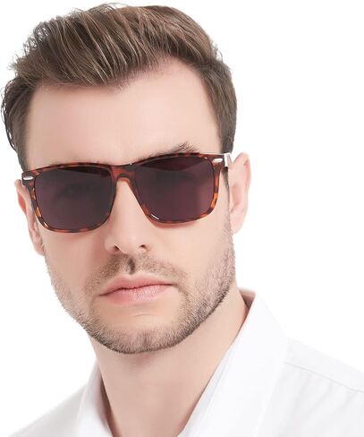 OCCI CHIARI Oversized Reader Sunglasses for Men 1.25 Fashion Reading Sunglasses Full Lens sun readers 0 1.00 1.25 1.50 1.75 2.00 2.25 2.50 2.75 3.00 3.50 (Black) in Saudi Arabia