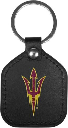 سلاسل مفاتيح جلدية مربعة من Siskiyou Sports NCAA Iowa State Cyclones، ألوان الفريق، مقاس واحد in Saudi Arabia