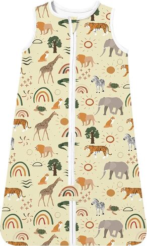 TotAha Toddler Sleep Sack 2T-3T-4T, Premium Light Wearable Blanket Baby Sleeping Bag with 2-Way Safe Zippers, Summer Sleepsacks For Girl Boy in Saudi Arabia