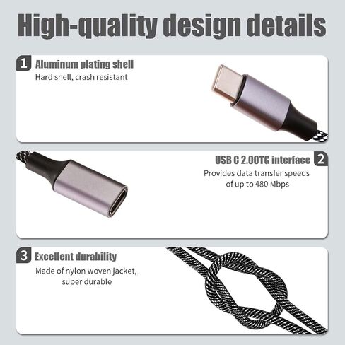 مقسم USB A (طول 10 بوصات)، مقسم USB A 1 في 2 مخرج، مقسم USB A ذكر إلى 2 أنثى USB Y، مقسم USB للشحن البطيء ونقل البيانات لكاميرا الويب/الطابعة/أجهزة USB/الكمبيوتر المحمول إلخ. in Kuwait