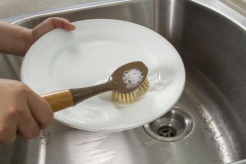 Bamboo Naturals Dish Scrubber Kitchen Brush, 2 Count in Saudi Arabia