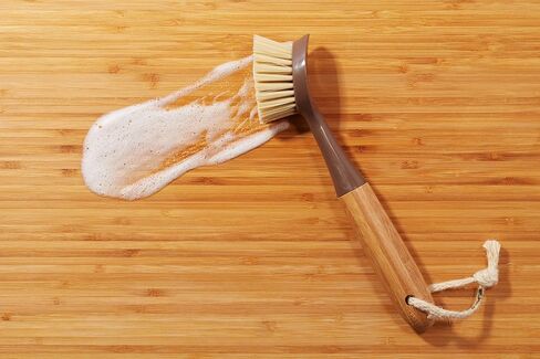Bamboo Naturals Dish Scrubber Kitchen Brush, 2 Count in Saudi Arabia