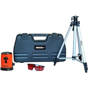 Johnson Level & Tool JLN300-GN3360 Self Leveling, 3x360° Plane Laser with GreenBrite® Technology, Magnetic Base, Hard-shell Carry Case, Lithium Ion Battery, Magnetic Target, Track Mount