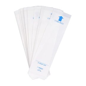 50PCS Disposable Thermometer Probe Cover Set, PE Film Paper 9.5x2.5cm, Accurate for Digital Thermometer