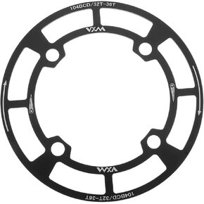 Bicycle Chainring Cover Bike Chain Guard Crankset Shield Chain Guide Bike Sprocket Crankset Cover Bike Chain Wheel Cover Mountain Bike Chainring Cover Bike Accessory