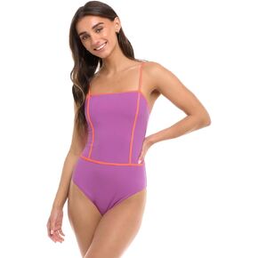 EIDON Women's Standard Cassie Bandeau One Piece Swimsuit