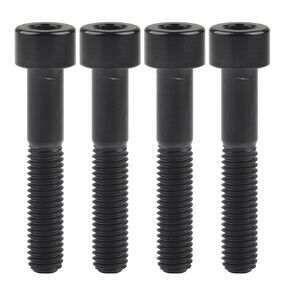 Titanium Ti M8 x15 20 25 30 35 40 45 50 60m 1.25mm Pitch Hex Allen Socket Head Bolt Screws Pack of 4 (Square Head M8x20mm, Gold)