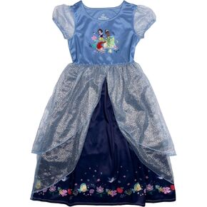 Disney Girls' Fantasy Gown Nightgown, Always Princess, 6