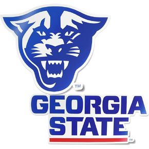Desert Cactus Georgia State University Stickers GSU Panthers Vinyl Decal Laptop Water Bottle Car Scrapbook (4 Inch Set V1)