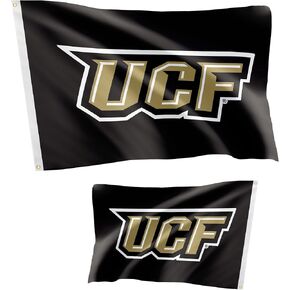 Desert Cactus University of Central Florida Flag Double Sided Knights UCF Banners 100% Polyester Indoor Outdoor 3x5 feet Flags (Double Sided - Flag 2)