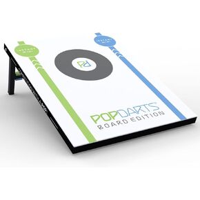 إصدار لوحة POPDARTS (لوحة واحدة) - لعبة رمي ممتعة في الفناء الخلفي أو الداخلي أو الخارجي - تتطلب مهارة - سهلة الإعداد وممتعة للعب!