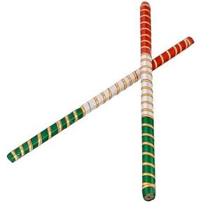 Dandiya | Dandiya Sticks for Navratri Garba Dance Dandia Stick | Pair of 1 (14 Inch)