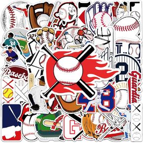 Baseball Stickers for Water Bottles |Team boy Team Girl stickers-50PCS