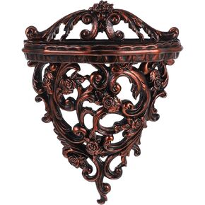 Cabilock Rustic Wood Floating Shelves Farmhouse Style Hanging Corner Shelf Decorations Antique Wall Display Ledges Brackets for Bedroom Living Room Hallway Office