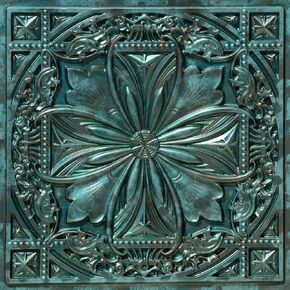 DCT10 Milan PVC 2' x 2' Lay-in or Glue-up Ceiling Tile (Covers / 100 sq.ft), Antique Taupe, 25 Piece
