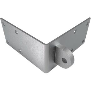Dock Male Corner Hinge, Hardware Heavy Duty Boat Dock Steel Connector Corner, Galvanized, 10.25x5x10.25" Multi-Anchoring Floating Dock with 1/2" Holess, Thickness 6mm - NO Carriage Bolts
