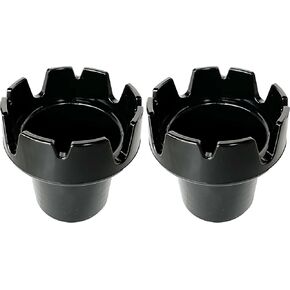 Golf Cart Cigar Ashtray | Universal Cup Holder Cigarette Cigar Ashtray Fit on Club Car EZGO Yamaha Golf Cart (2 Pieces)
