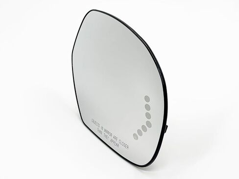 APA Replacement Mirror Glass Power Heated with LED Signal for 2007-2014 SILVERADO TAHOE SUBURBAN Driver Left Side 15874992 25892978 GM1323349 GM1323354 GM1324138 in Kuwait