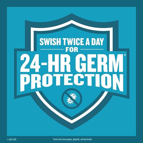 Listerine Gum Therapy Antiplaque & Anti-Gingivitis Mouthwash, Antiseptic Oral Rinse Helps Reverse Signs of Early Gingivitis, ADA accepted, TSA-Compliant Travel-Size, Glacier Mint, 95 mL (Pack of 6) in Saudi Arabia