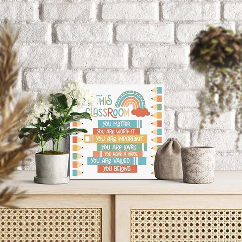 Inspirational Wooden Box Sign, All The Cool Kids Read Books, Desk Decoration for Bedroom, Classroom, Library, Dorm, Reading Room, Motivational Gifts for Back-to-school Season, Birthday. (039) in Saudi Arabia