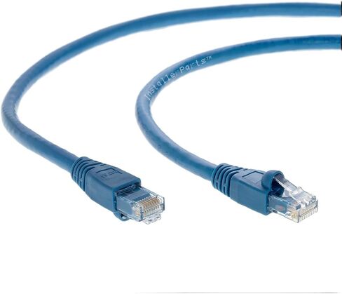 InstallerParts Ethernet Cable CAT6A Cable UTP Booted 15 FT - Red - Professional Series - 10Gigabit/Sec Network/High Speed Internet Cable, 550MHZ in Kuwait