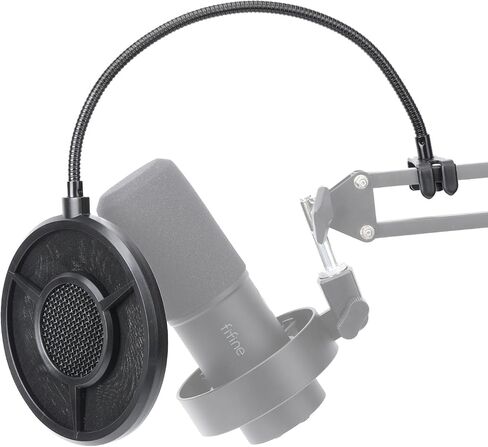YOUSHARES Microphone Pop Filter Compatible with Fifine K688 - Mic Cover Microphone Windscreen Foam for Recording and Streaming Reduce Background Noise in Saudi Arabia