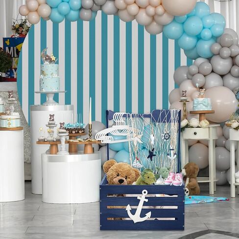 Wooden Baby Shower Crate Closet,Boho Rainbow Baby Basket with Handle,Baby Storage Crate Hamper,Baby Shower Gifts,Wooden Gift Crate,New Born Baby Gifts Basket for Girls Boys,Pregnancy New Parents in Saudi Arabia