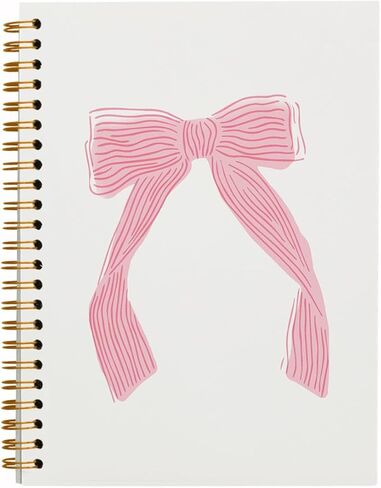 Pink Notebook,Coquette Preppy Cowgirl Journal Notebook,Trendy Boots Bow Notebook for Teen Girls Women School Student Teacher,Hardcover Spiral Notebook 5.5x8.3 in Saudi Arabia