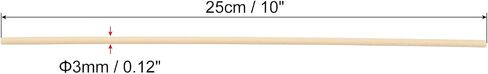 PATIKIL 30CM/12Inch Reed Diffuser Stick, 100 Pack Fiber Aroma Fragrance Refill Sticks Replacement with PET Bottle for Home Office Hotel Party Wedding, Wood in Saudi Arabia