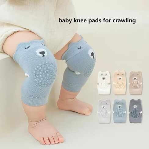 Baby Knee Pads for Crawling (girls 5 Pairs)- Boy Girl Anti-Slip Knee Pads -Helper to Protect Crawling Infant Essentials,Babies Accessories in Saudi Arabia