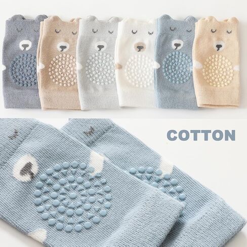 Baby Knee Pads for Crawling (girls 5 Pairs)- Boy Girl Anti-Slip Knee Pads -Helper to Protect Crawling Infant Essentials,Babies Accessories in Saudi Arabia