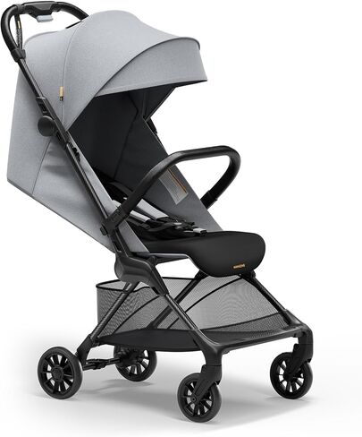 Mamazing Ultra Air X Baby Travel Stroller, Ultra-Lightweight Under 10 lbs | Compact Carbon Fiber Frame & Airplane Friendly, Lightweight Stroller with Reclining Seat, UPF 50+ Canopy & Travel Bag in Saudi Arabia