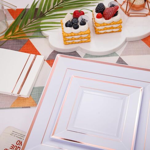 Festiva 176Pcs Thanksgiving Plastic Plates - Heavy Duty Thanksgiving Plates - Thanksgiving Disposable Dinnerware Set include 50 Plates,75 Silverware, 25 Cups, 25 Pumpkins Napkins, 1Tablecloth in Saudi Arabia