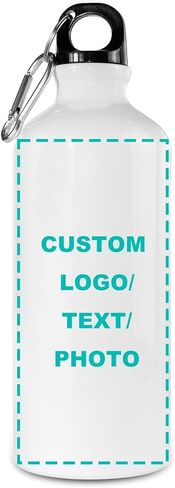 12 Pack 20oz Sublimation Blanks Aluminum Water Bottle Heat Press Sport Water Bottle with Carabiner and Twist Cap in Saudi Arabia