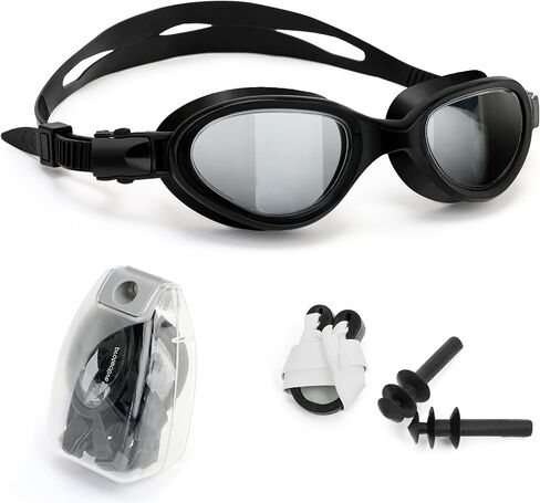 iGym Swimming Goggles Swim Pool Goggles Anti Fog Anti UV No Leakage Clear Vision for Men Women Adults Teenagers in Saudi Arabia