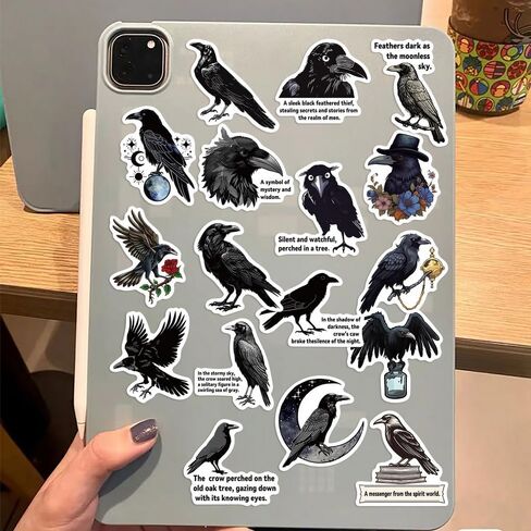 50 PC Sugar Skull Vinyl Stickers Pack, Laptop Skull Decals Decorations for Water Bottle Luggage Computer Skateboard Guitar Motorcycle Bike Nature Stickers Teens Girls Kids Adults in Saudi Arabia