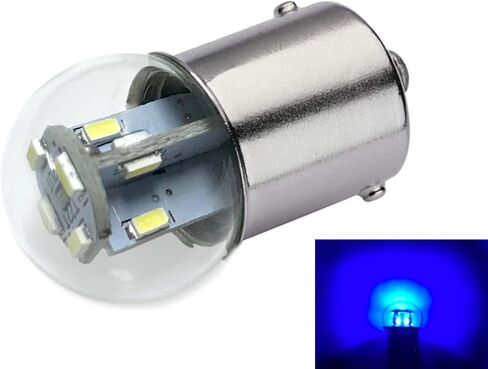 Aero-Lites #89#67#1155 لمبة LED مصغرة ممتازة بديلة مباشرة | الجهد: 12 فولت تيار متردد/تيار مستمر | قاعدة اللمبة: BA15S | بديل لـ #67، 69، 89، 9421777، 98، 1247، 441067-1، 97، 631، 89LL in Saudi Arabia