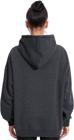 Kniffi Hoodies for Women Warm Fleece Hooded Sweatshirt Casual Winter Pullover Tops in Saudi Arabia