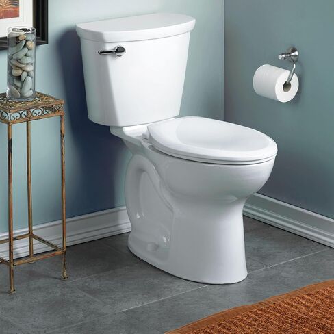 American Standard 215AB104.020 Cadet Pro 1.28 GPF مرحاض ممدود مكون من قطعتين مع 10 بوصات، 3، أبيض in Saudi Arabia